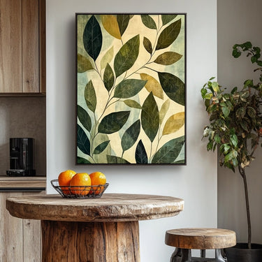 Leaf Drawing Painting